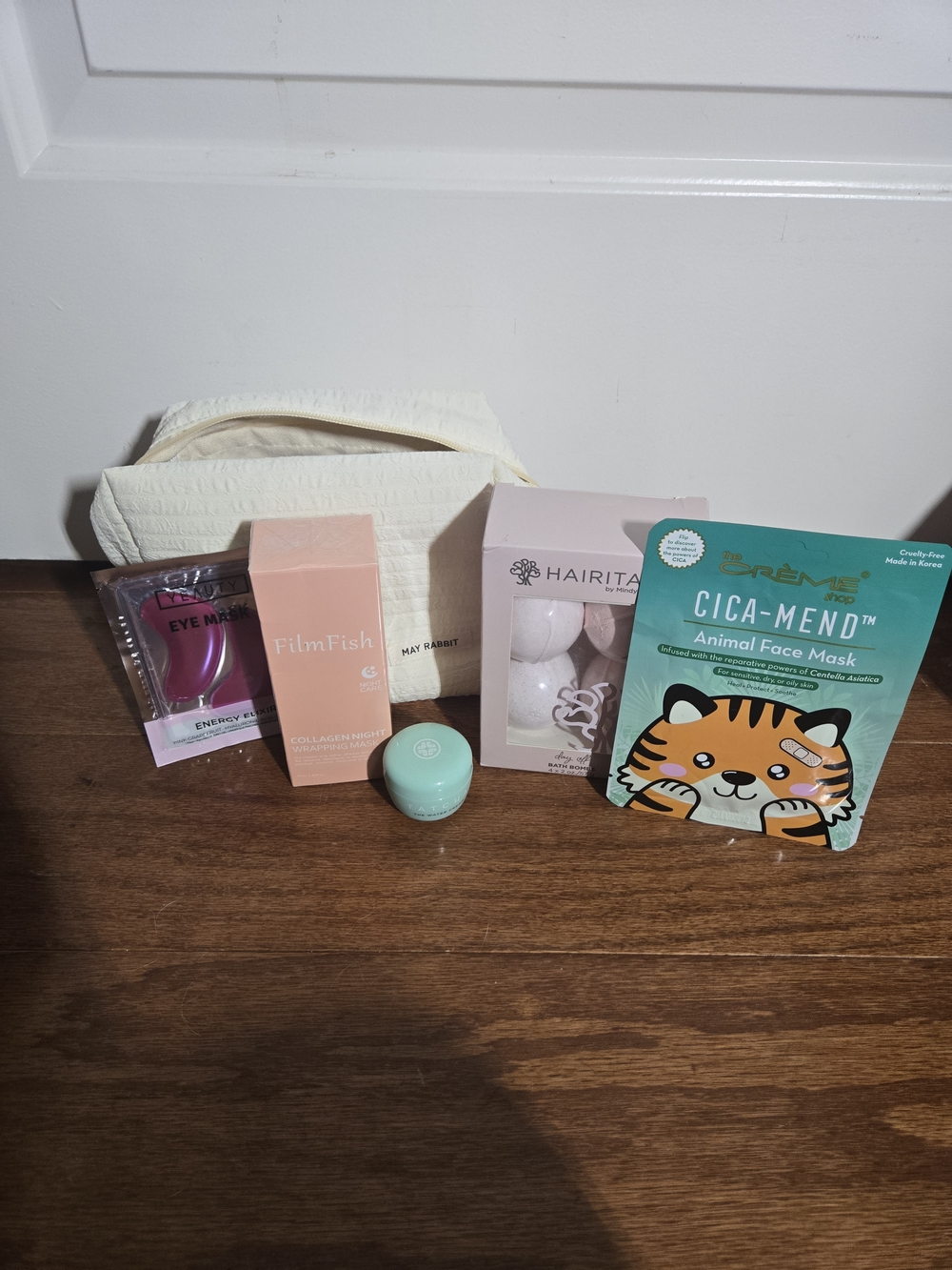 6 Items - Skincare & Beauty Set with Tatcha, The Creme Shop, And Filmfish Mask